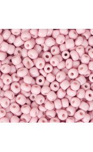 Glas rocailles kralen 8/0 (3mm) Creole pink
